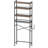 Metal Adjustable Freestanding Over The Toilet Storage