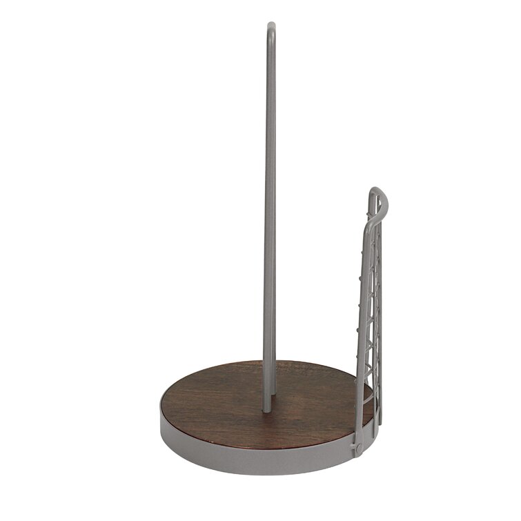 Red Barrel Studio® Stainless Steel Free-Standing Paper Towel Holder