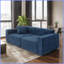 Canapé de salon en velours 3 places Modern Large assise-384285132