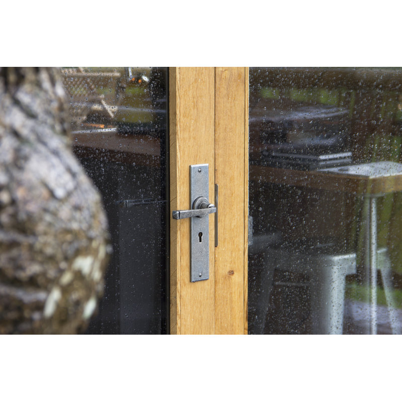 Avon Door Handle, Pewter Patina