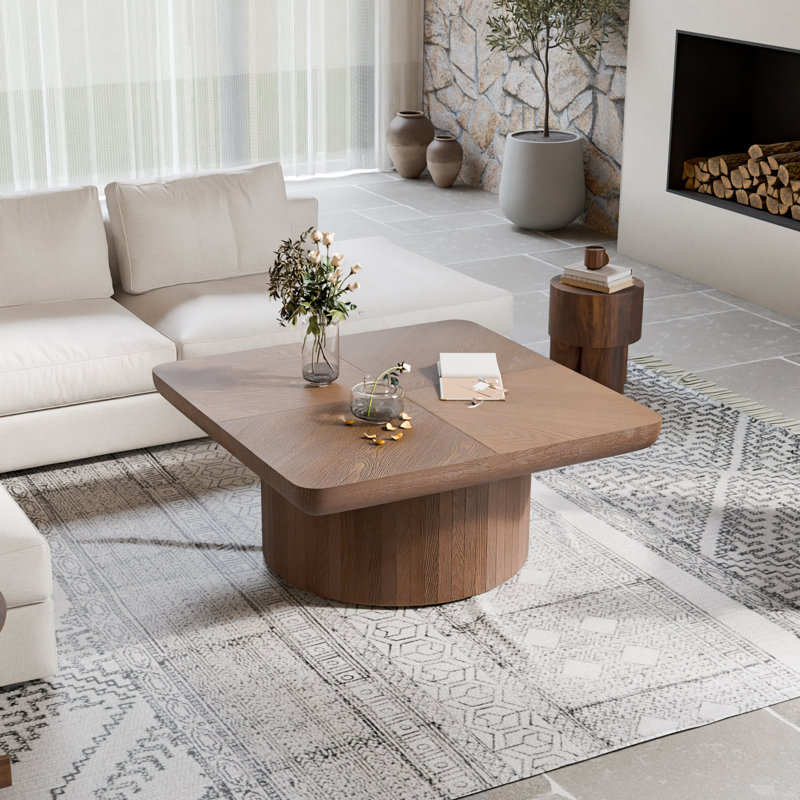 34.6'' Square Coffee Table