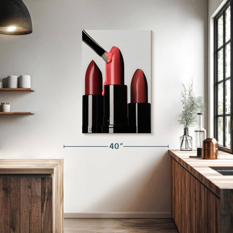 Rouges à lèvres Bullet, H 39 po x l 26 po