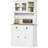 71" Tall Freestanding Kitchen Cabinet white