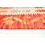 Tapis rouge en laine Kilim