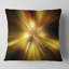 Explosion de teinte dorée - coussin imprimé abstrait-29366373-29366376