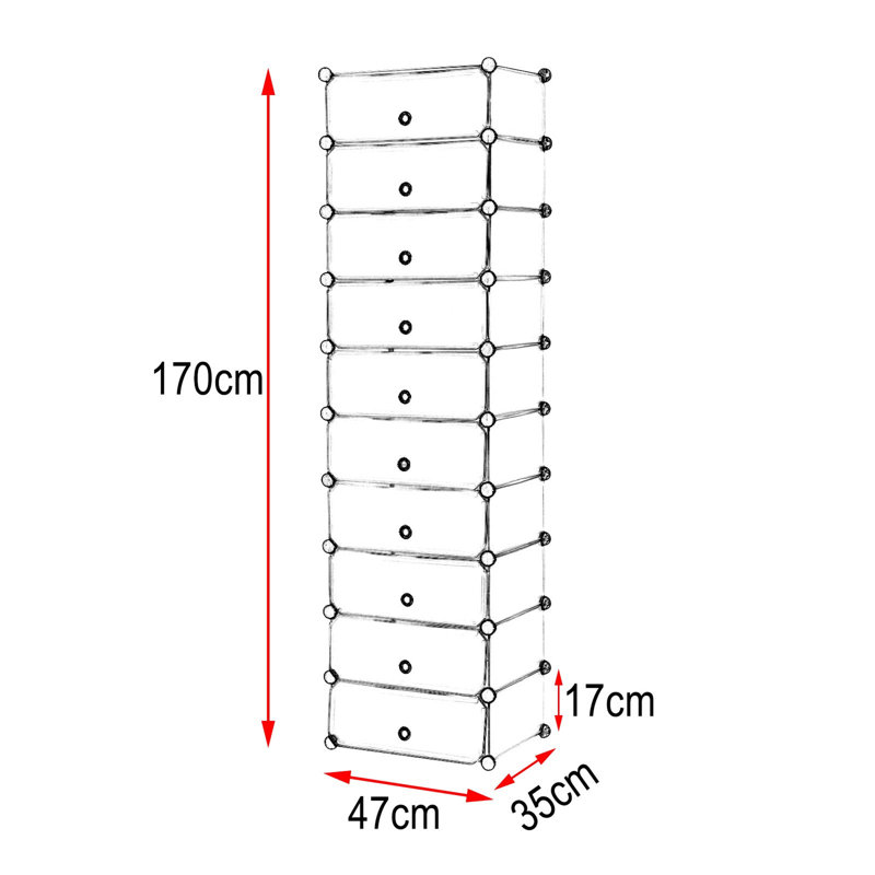 20 Pair Shoe Rack