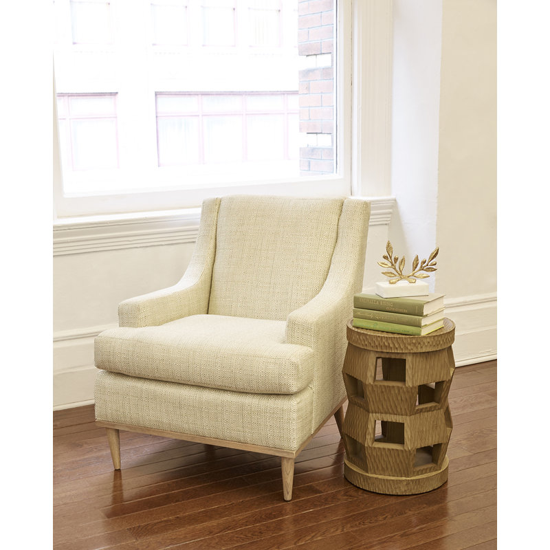 Zanzibar Solid Wood End Table, Driftwood