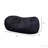 6.5 Foot Suede Cylindrical Bean Bag, Black-1925564792