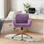Chaise de bureau en velours Batasi-1632380281