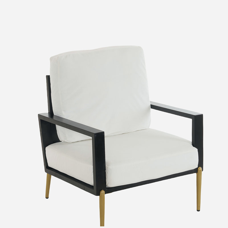 Upholstered Accent Armchair