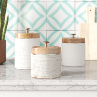 Terracotta Canister - Set of 3