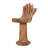 Buddha Solid Wood Counter Stool