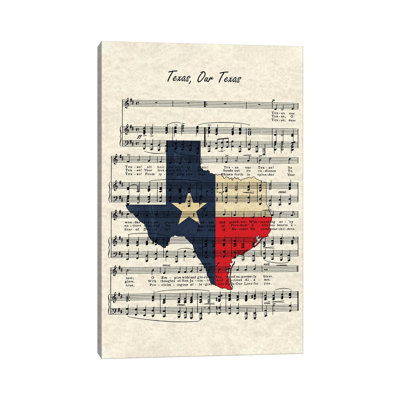 Texas, Our Texas - Print on Canvas