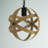 Rowling 1 - Light Black/Natural Pendant