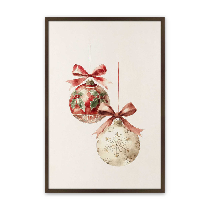 «Tied with Cheer», reproduction d'art, 8 po x 10 po, Brun Belvinder