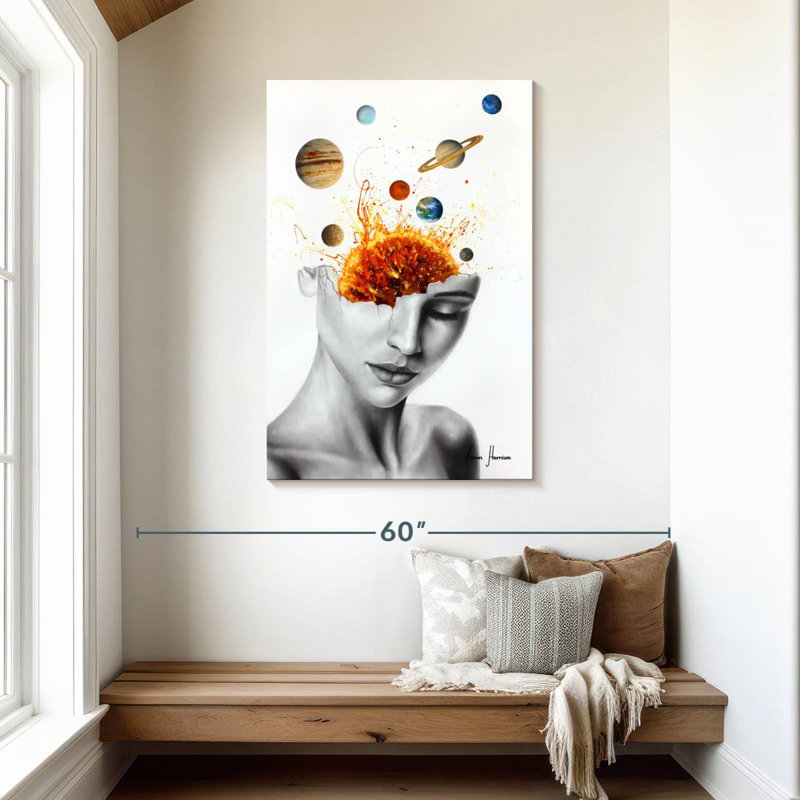 Leisha Conscious Universe, H 45 po x l 30 po