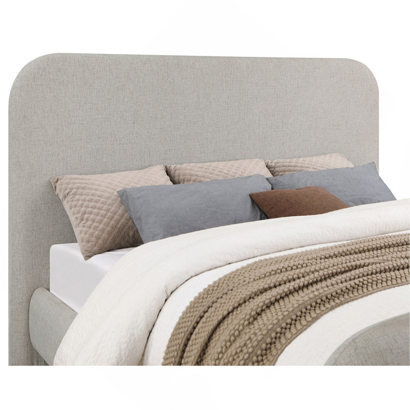 Kendra Grey Eastern King Platform Bed