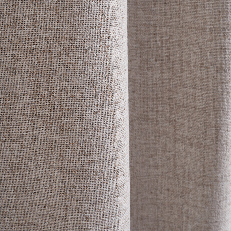 Curtain Single Panel, Light Grey, 117cm Width x 137cm Drop