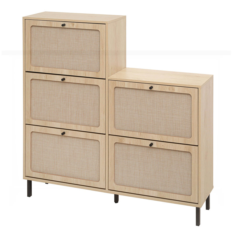 Armoire de rangement pour chaussures autoportante moderne
