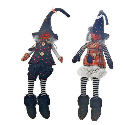 Ensemble de 3 sorcières en coton