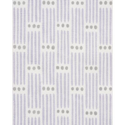 Tissu rayé à pois