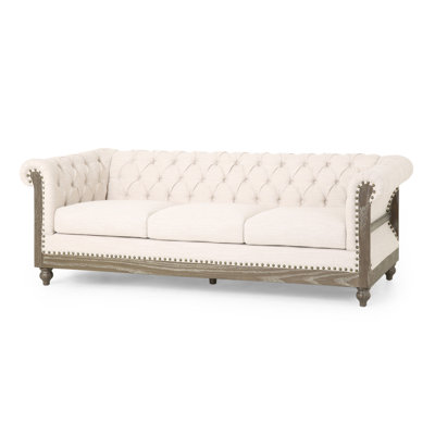 Canapé Chesterfield 3 places Anduin