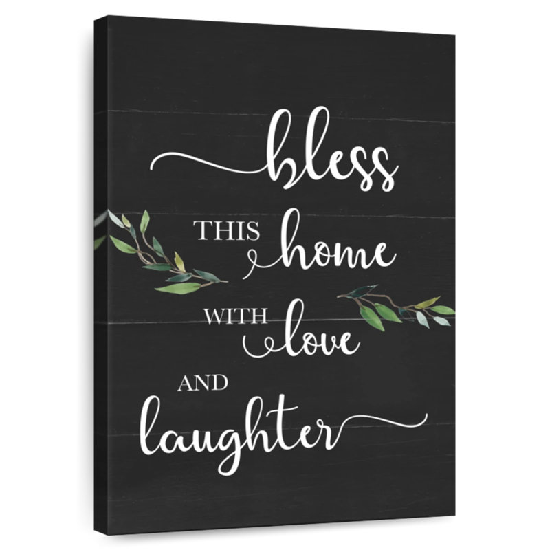 Plaque murale Kema Love And Laughter II, H 48 po x l 32 po