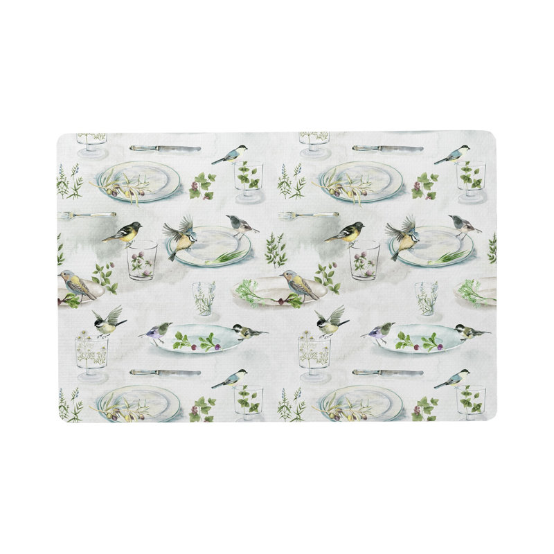 Quanah Dishes Tablecloth