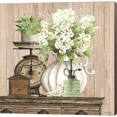 «Farmhouse Finds I» par Cindy Jacobs, art mural sur toile