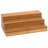 Freestanding Bamboo Spice Rack with Adjustable Racks