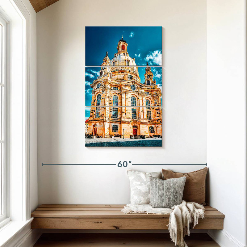 Adella Dresden Frauenkirche, H 45 po x l 28 po