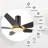 52'' Ceiling Fan with LED Lights-45063280