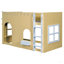 Lit mezzanine pour enfants avec lumière DEL chaude-1478720580-1478720581