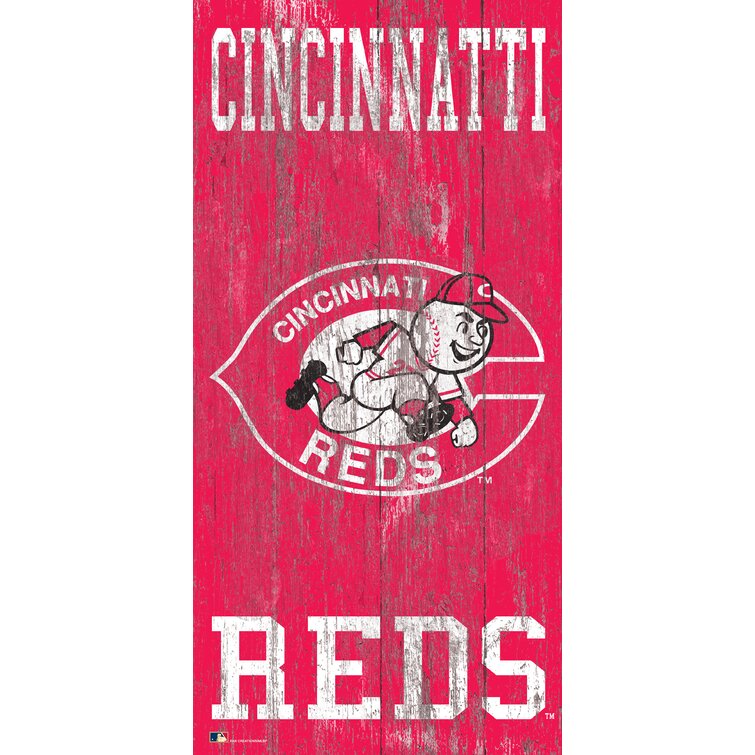 The Fan-Brand Cincinnati Reds Framed Mirrored Sign, Red, Size NA, Rally House