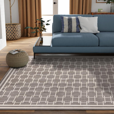 Tapis gris Jill Zarin Metropolitan Uptown