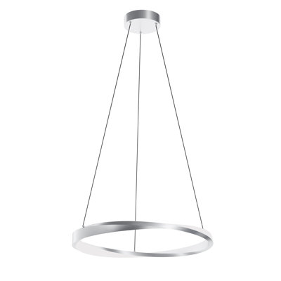 Oberon 24'' LED Pendant - Satin Nickel