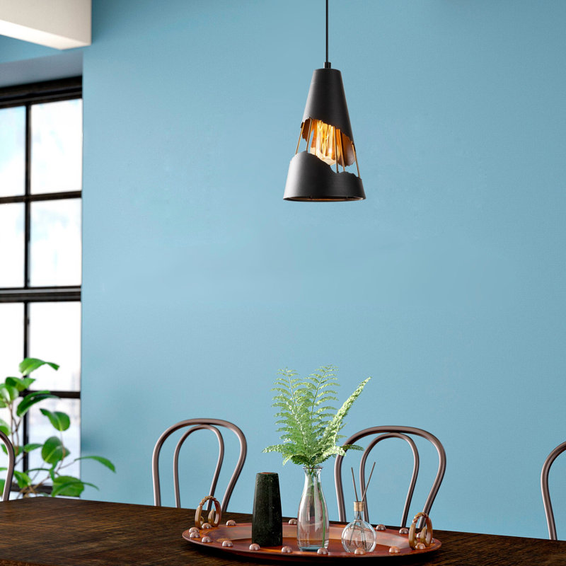 1 - Light Black Single Pendant