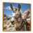 Cadre flottant doré