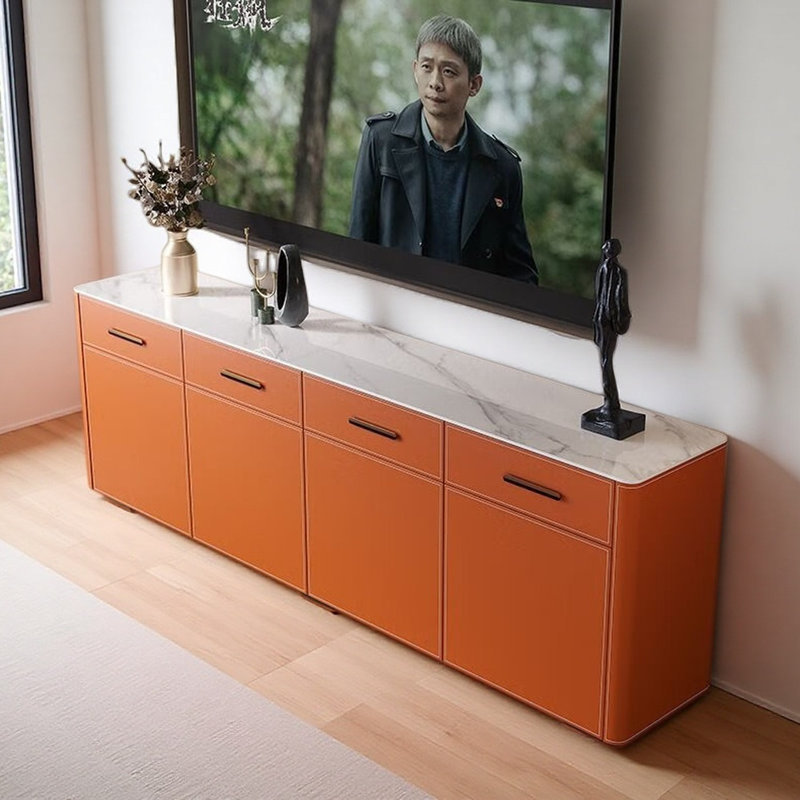 Meuble télé pour téléviseur jusqu'à 70 po, H 23,62 po x L 78,74 po x l 13,78 po
