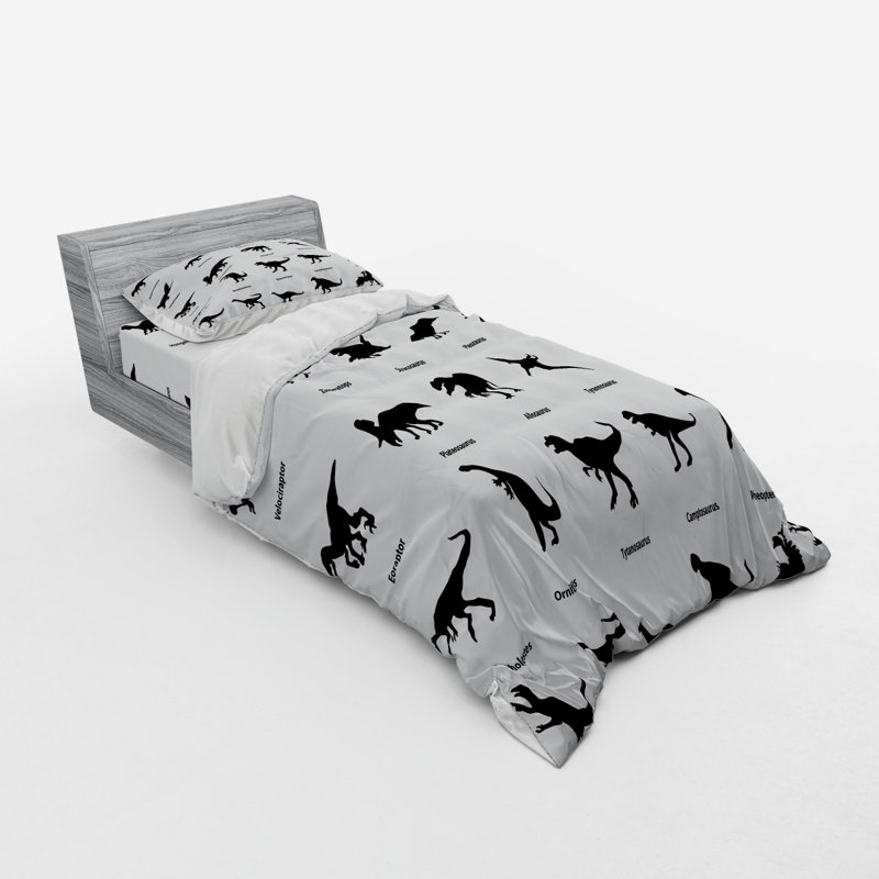 Ensemble de housse de couette en microfibre, Housse de couette simple + 6 pièces supplémentai