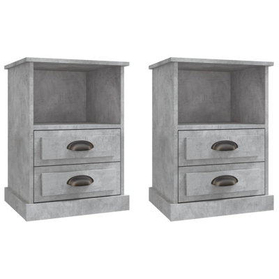 Hellertown 43cm W Manufactured Wood Bedside Table