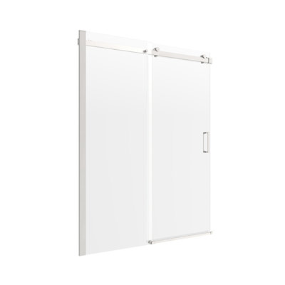 59" - 6" W x 74" H Frameless Shower Door