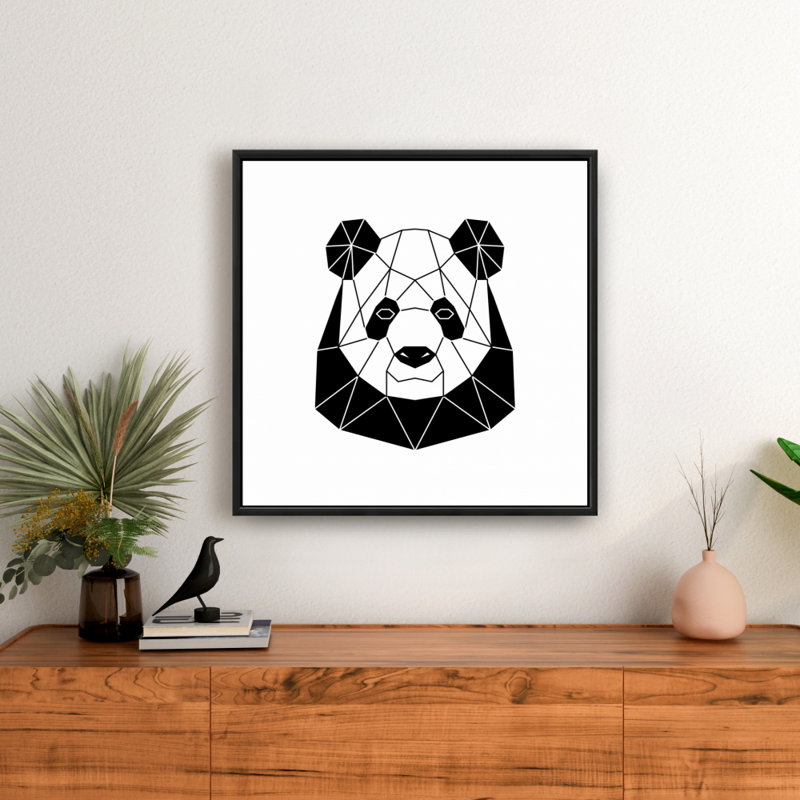 " Geometric Panda "