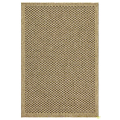 Earth GC_NTL1005 Jute/7 Ft. 10 In. X 10 Ft. 3 In. Indoor/Outdoor Area Rug