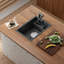 Stainless Steel Sink, Rv Sink, Bar Sink With Foldable Faucet ,Dark  Grey-103555732
