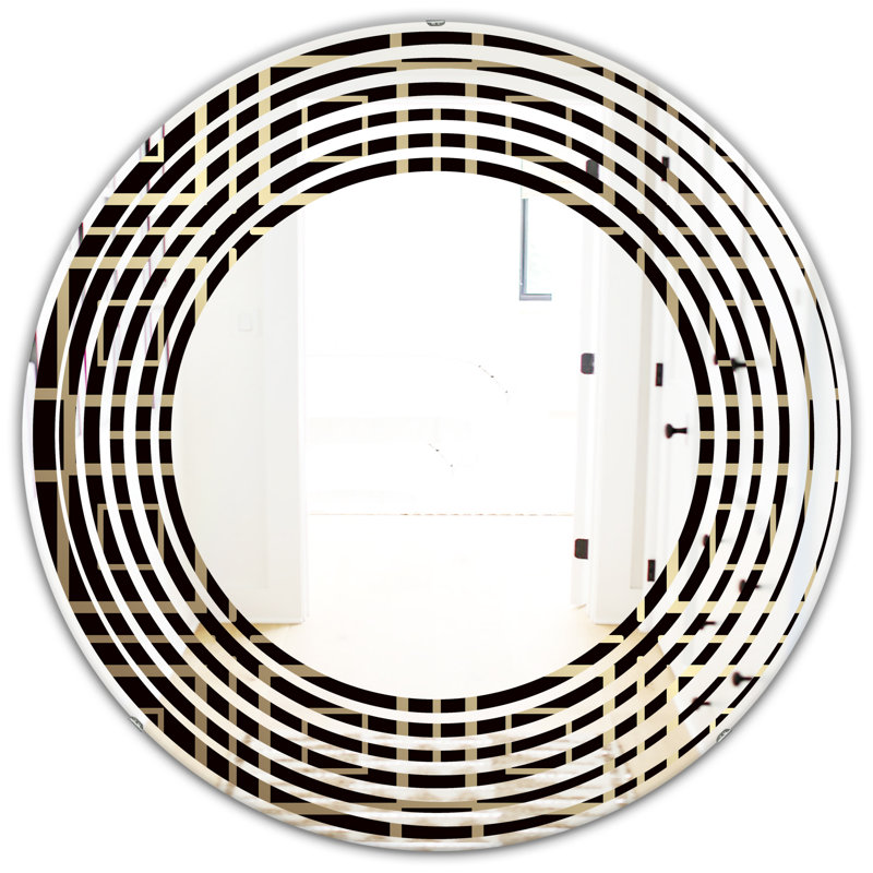 Miroir mural Wave, 31,5 po x 31,5 po