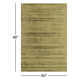 Fennel Hand Loomed Viscose Area Rug