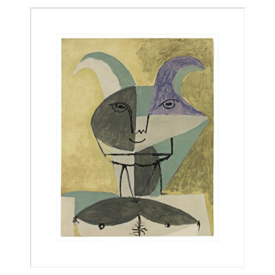 Buste de Faune de Faunes et Flore par Pablo Picasso, impression giclée encadrée