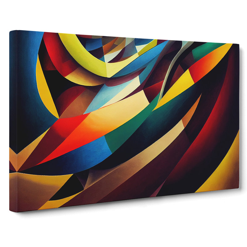 Seductive Abstract Art - Wrapped Canvas Print, 35cm H x 50cm W x 3cm D