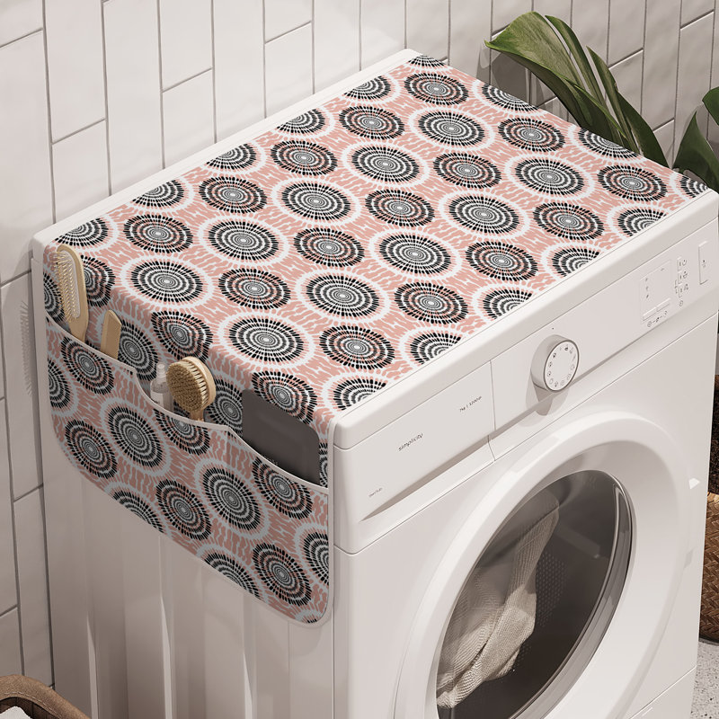 East Urban Home Washing Machine Organizer Pack of 2 47" x 18.5"